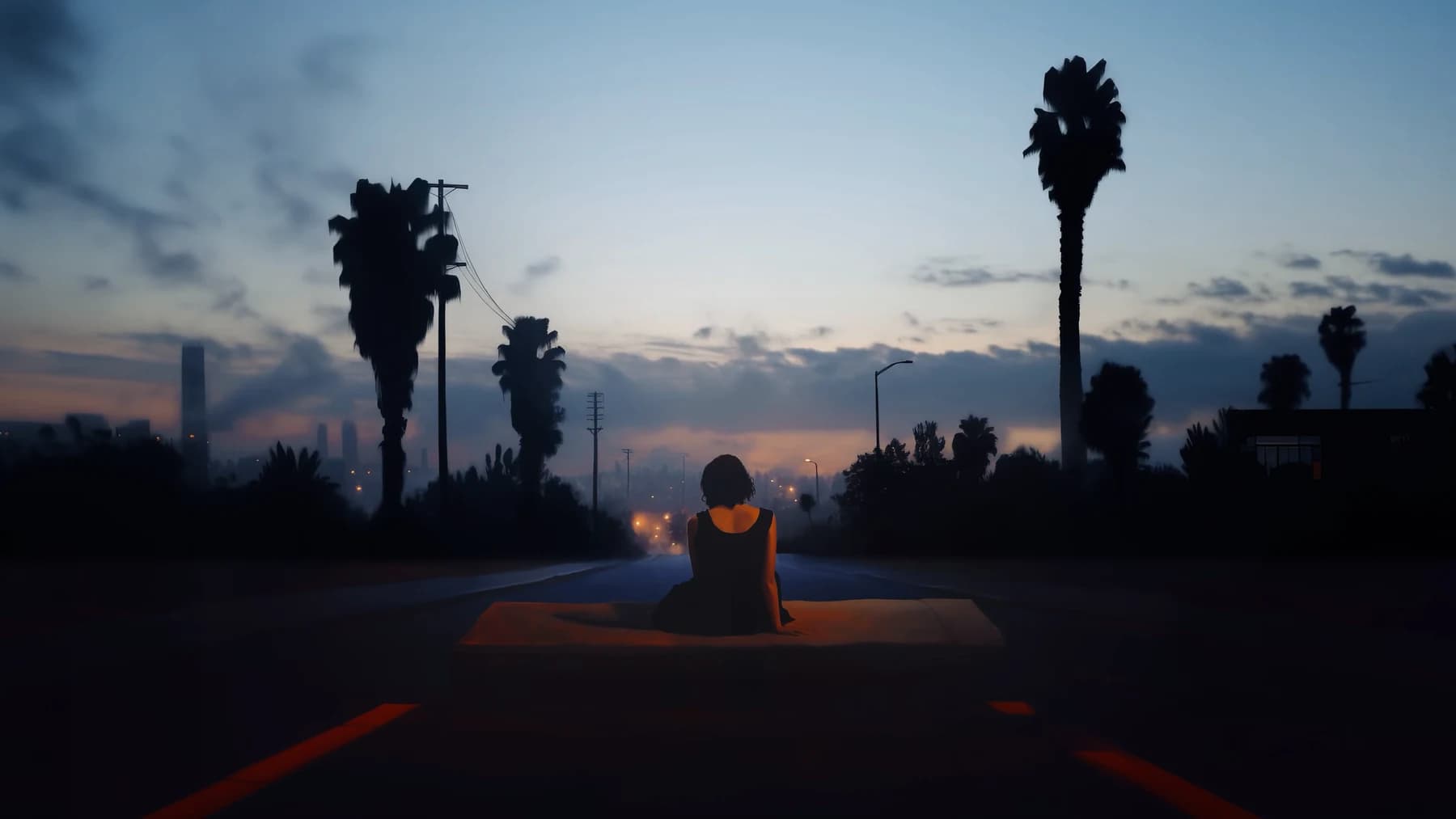 Sunset Boulevard, vue 1