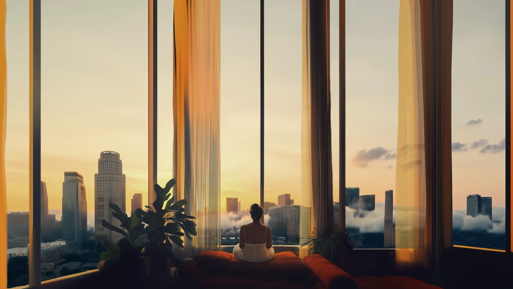 The Sunrise, vue 1